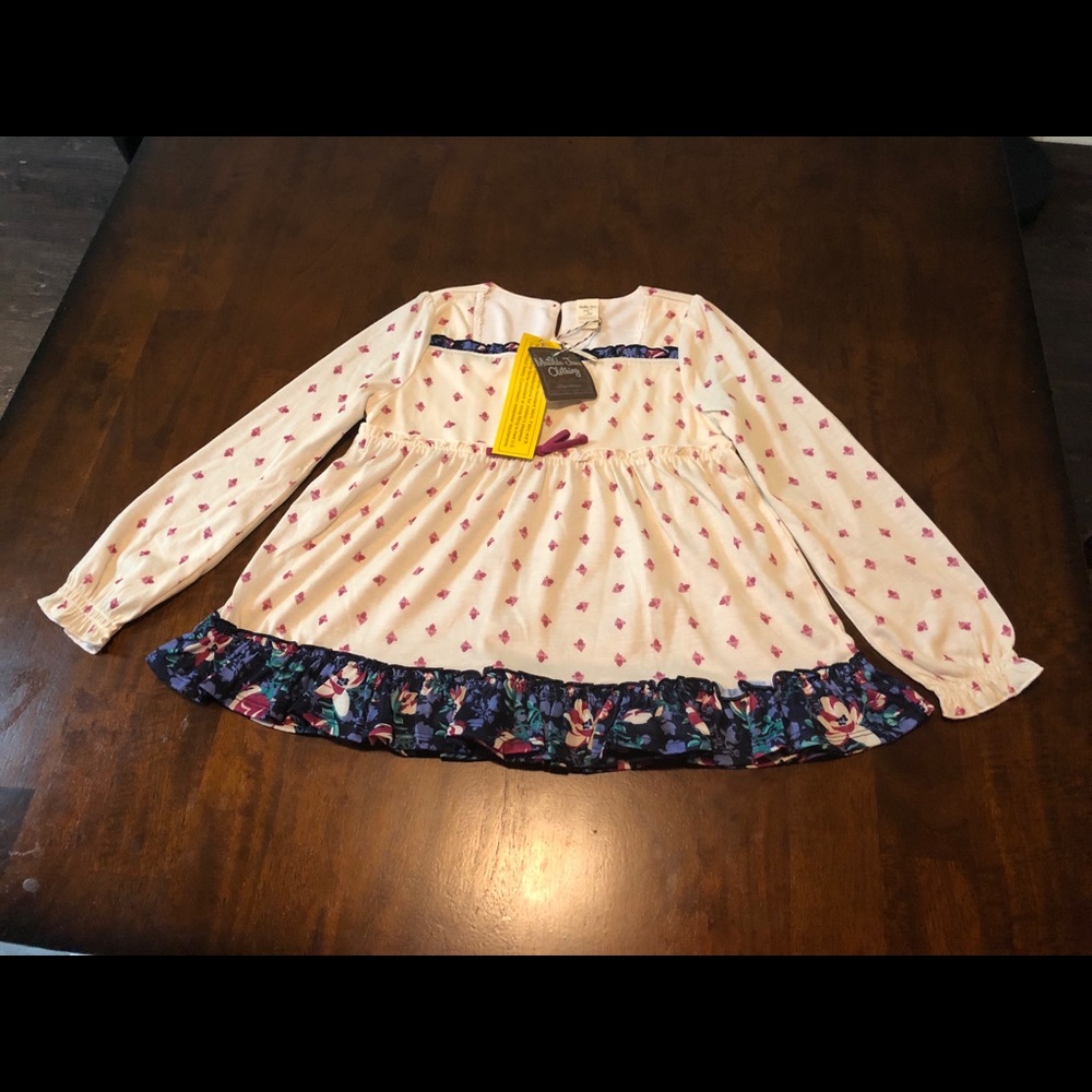 Floral print tunic